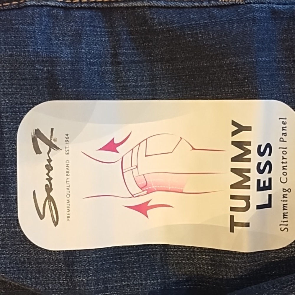 Seven7 Tummyless High Rise Skinny jeans - 6 - Picture 4 of 6